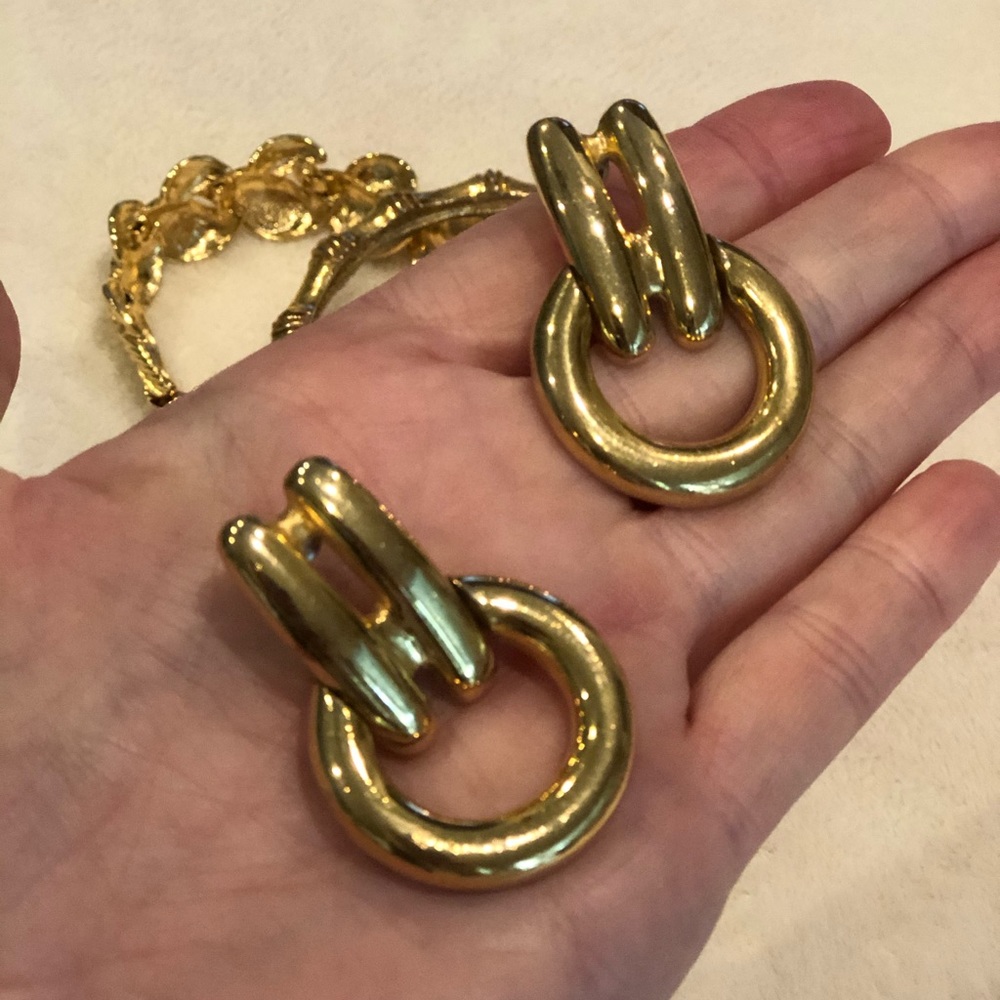 Gold vintage jewelry lot - Picture 9 of 9